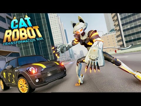 Cat Robot Car Game - Car Robot War | Kieu Huong