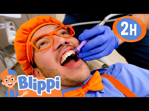 Blippi learns about teeth at the Dentist | Learning Video | Educational Videos for Kids