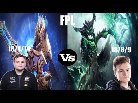 Dota 2 FPL Noone Sven VS Miracle Outworld devourer - epic fight - 9 games win streak