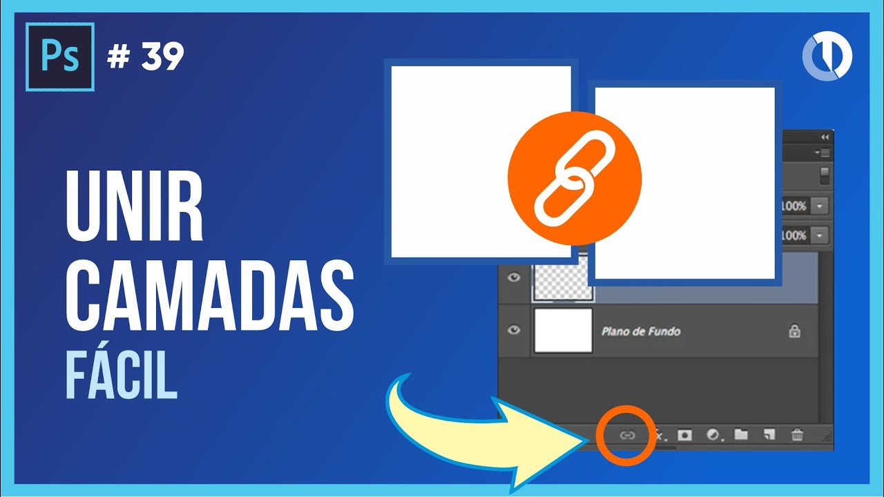 Como unir camadas no Photoshop do jeito certo (CURSO GRÁTIS)