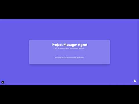Project Management Co-Agent Demo