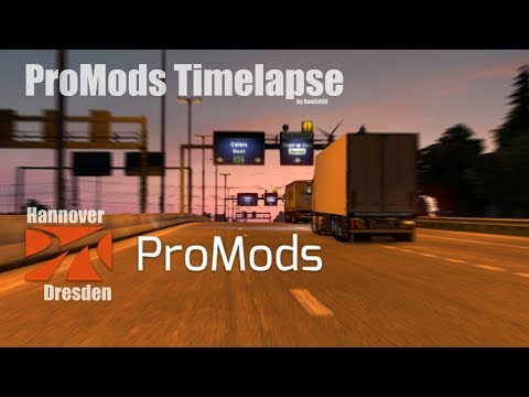 ProMods Timelapse | Hannover - Dresden | Euro Truck Simulator 2 | Dani5000