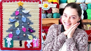 "Grandma's Christmas Tree 🎄" - 2025 Calendar Un-blanket December Graph