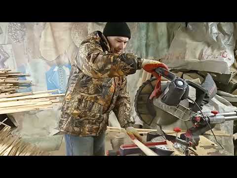 Мастерская пчеловода. Торцовочный станок Sparki 95 D. Готовим заготовки для рамок.