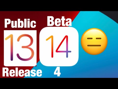 iOS 14 beta 4, don’t panic! iOS 13.6.1 released.