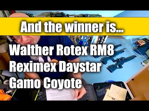 🇩🇪 Air rifle: The decision between Reximex Daystar, Walther Rotex RM8 and Gamo Coyote.