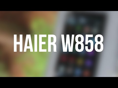 Обзор Haier W858 (black) / 