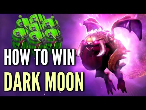 HOW TO WIN DARK MOON EVENT DOTA 2 - Easy Strategy Guide Video