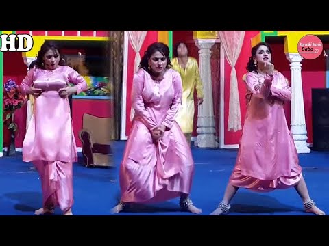 NIDA CHAUDHRY ( OLD is GOLD ) STAGE DANCE - TERE JAYE GABRU NASEEBO LAL PUNJABI SONG - SMB