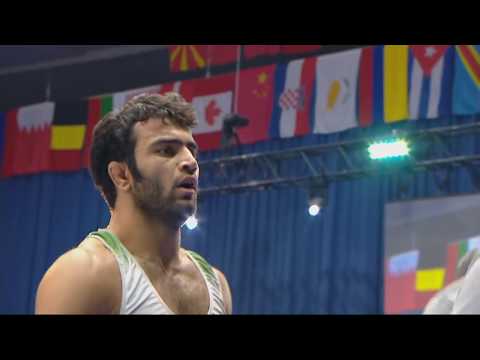 BRONZE GR - 82 kg: M. EBRAHIMI (IRI) v. A. AHMED (EGY)