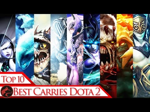 Top 10 Best Carries in Dota 2 for patch 6.88  Ez mmr !