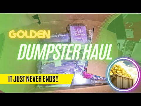 Dumpster Diving Golden Dumpster Never Ending