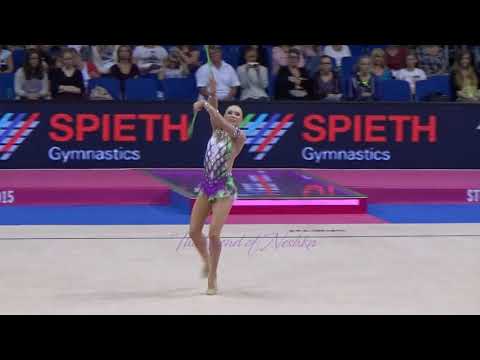Kseniya MOUSTAFAEVA (FRA) clubs - 2015 Stuttgart worlds Qualifs