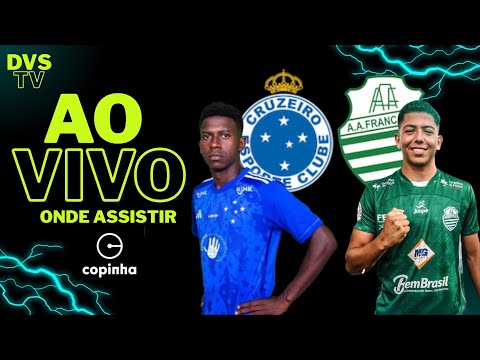 CRUZEIRO SUB-20 X FRANCANA SUB-20 - AO VIVO - COPINHA 2026 ONDE ASSISTIR COM IMAGENS