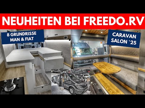 FREEDO.RV - New variants - Düsseldorf Caravan Salon 2025 - Quality from Poland