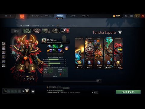dota2fullmatch - tofu - Grimstroke - Gladiators  vs Tundra - DPC 2021/2022