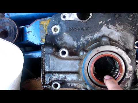 How do i change the timing cover seal? (HD)