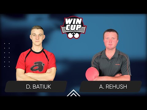 08:00 Dmytro Batiuk - Andrii Rehush West 1 WIN CUP 15.07.2024 | Table Tennis WINCUP