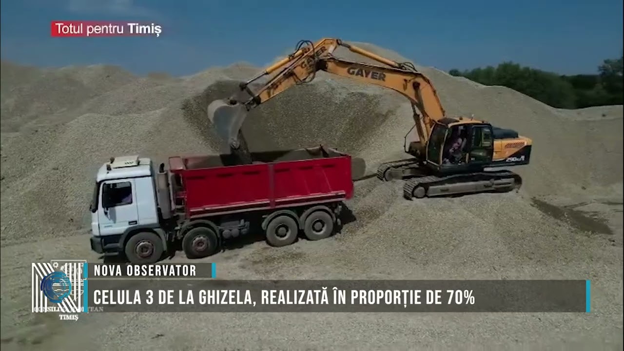 Celula 3 de la Ghizela, realizată în proporție de 70%