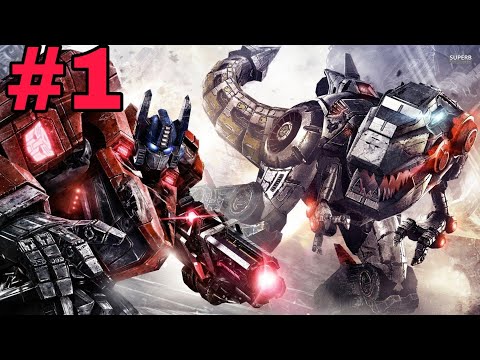 Transformers Fall of Cybertron- Gameplay Walkthrough - Part 1-WAR BEGINS....(PC)