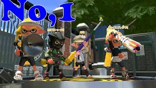 【スプラトゥーン２】小学２年のたけのこチャンネル一人で実況 No,1