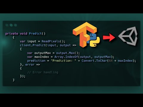 Importing A Python Tensorflow Model In Unity Using A Websocket