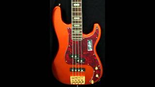 Bass Mods KQ4 4 String bass with Delano Pickups and Bass Mods Preamp.