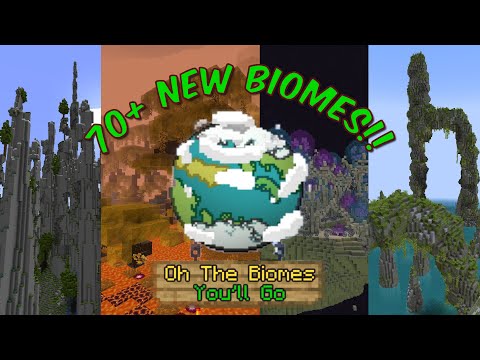 Oh The Biomes You'll Go! (1.19.4 And Other Versions) Minecraft Forge & Fabric