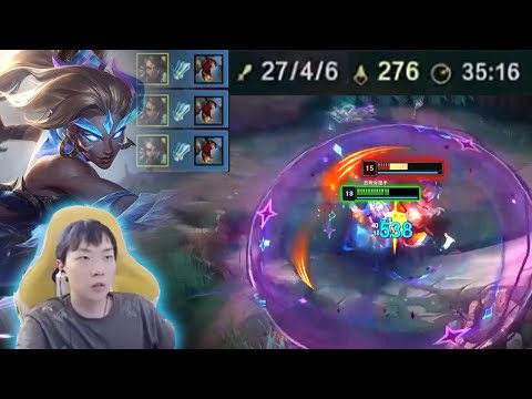 Sally Nidalee : 1v9 HardCarry in HighElo - Engsub