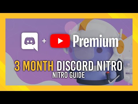 Claim 3 months FREE Discord Nitro | YouTube Premium...