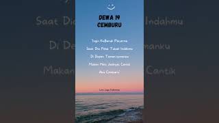Download lagu Cemburu | Dewa 19 | Lirik Lagu #cemburu #dewa19 #liriklagu #ahmaddhani #andraramadhan #viral #shorts mp3