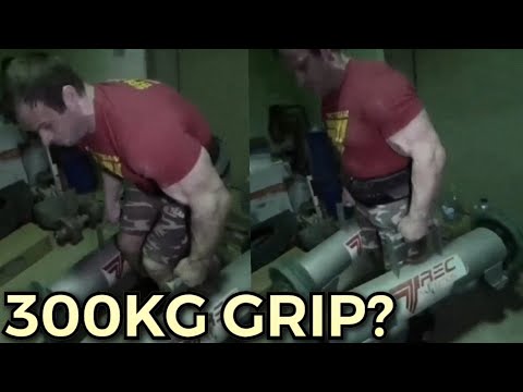 DENIS CYPLENKOV HAD THE STRONGEST GRIP IN ARMWRESTLING??