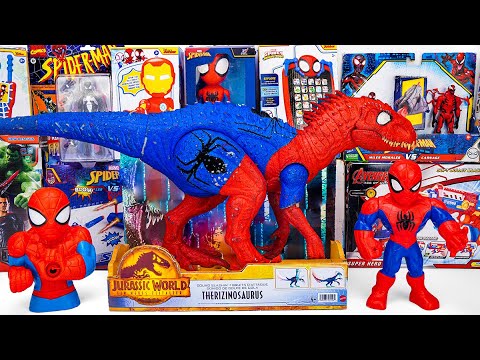 Marvel Spiderman Toys Unboxing Review | Marvel Spidey Dinosaur T-Rex | Spider Man Mask