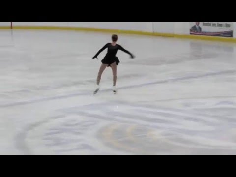 Giulia Griesi - figure skating first competition - lake worth