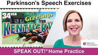 Parkinson’s Speech Exercises: KENTUCKY
