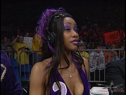 (720pHD): WCW Nitro 03/20/00 - Paisley & Prince Iaukea on Commentary/Lash LeRoux vs. Chris Candido