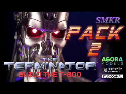 Agora Models Build the T-800 Terminator Pack 2 - 10 Stages Complete (11-20)