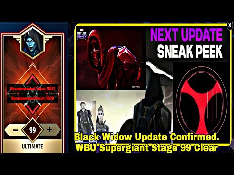 Black Widow Update Confirmed | WBU Supergiant Stage 99 Clear Guide - Marvel Future Fight