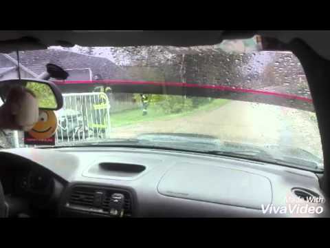 Wojciech Piejko/Adrian Mroszczyk Subaru Impreza WRX Wiosenny SuperOes Moszczenica 2016 (OnBoard)