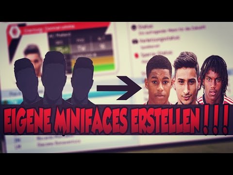 FIFA 16 Karrieremodus TUTORIAL - Wie erstellt man eigene Minifaces? - (Deutsch/HD)