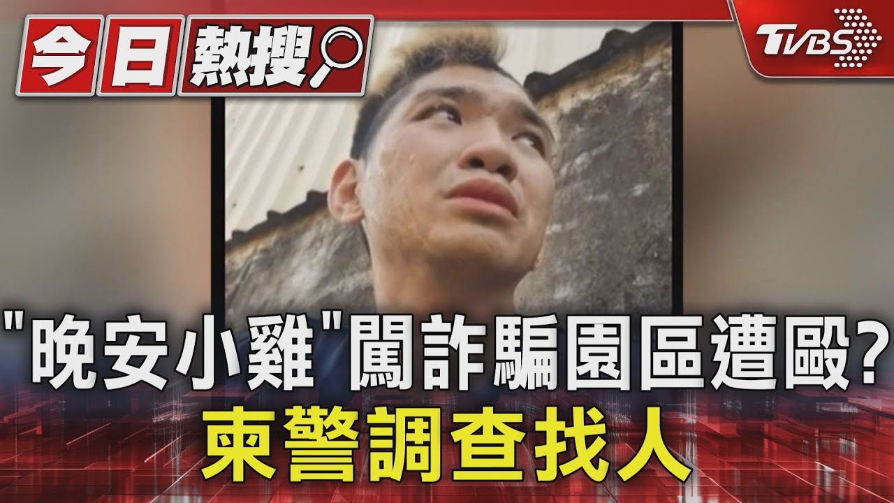 「晚安小雞」闖詐騙園區遭毆? 柬警調查找人