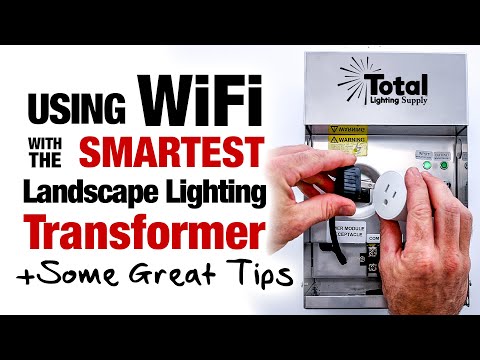 Using WiFi with the Smartest LED Low Voltage Landscape Lighting Transformer