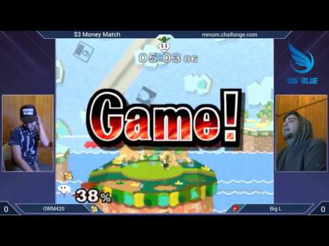 [MMOM91] - GhettoWarMachine420 (Fox) vs Big L (Samus) - Money Match