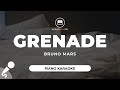 Grenade - Bruno Mars (Piano Karaoke)