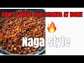 Six easy steps to make jhal (spicy) channa at home  |Toto kiho