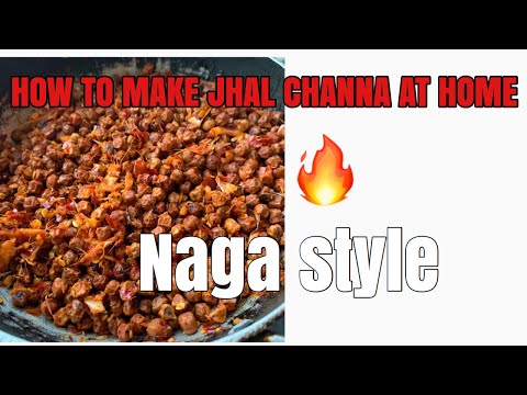 Six easy steps to make jhal (spicy) channa at home  |Toto kiho