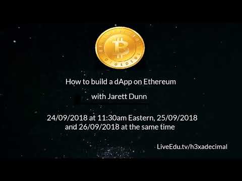 Intro How to build a dApp on Ethereum