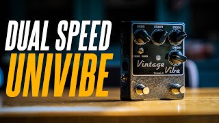 Video thumbnail for DUAL SPEED univibe! The Formula B Vintage Vibe mk.2! by Sasha Ivantic