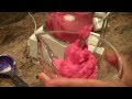 Super Quick And Easy Homemade Raspberry Ice Cream