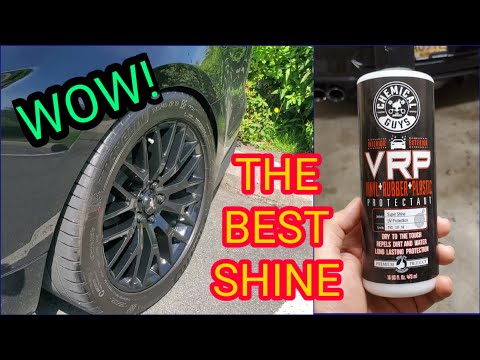 CHEMICAL GUYS VRP REVIEW & RESULTS *VINYL/RUBBER/PLASTIC SHINE*